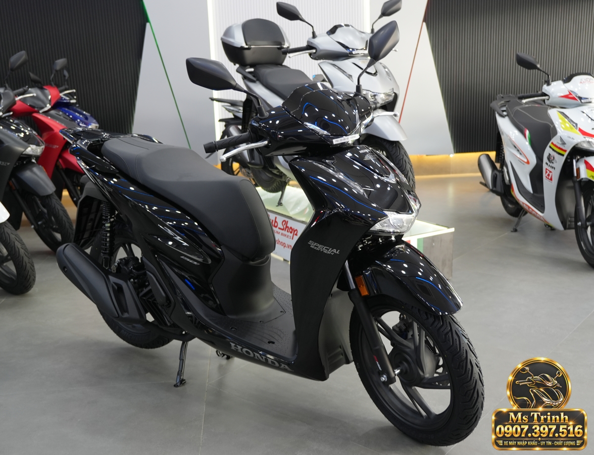 Honda SH150i Ý đen bóng 2027 tại Vĩnh Long - Sơn bóng lịch sự, tiện ích cho mỗi ngày