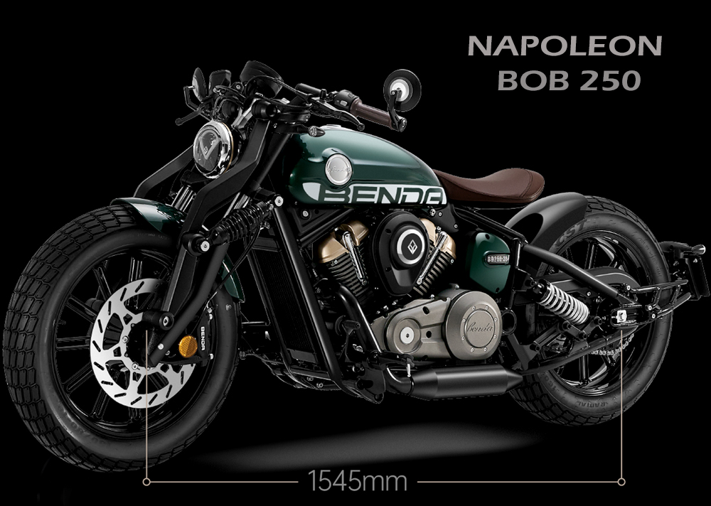 Benda Napolenon Bobber 250, Phân Phối Chính Hãng, Cao Cấp, Giá Rẻ tại Vĩnh Long