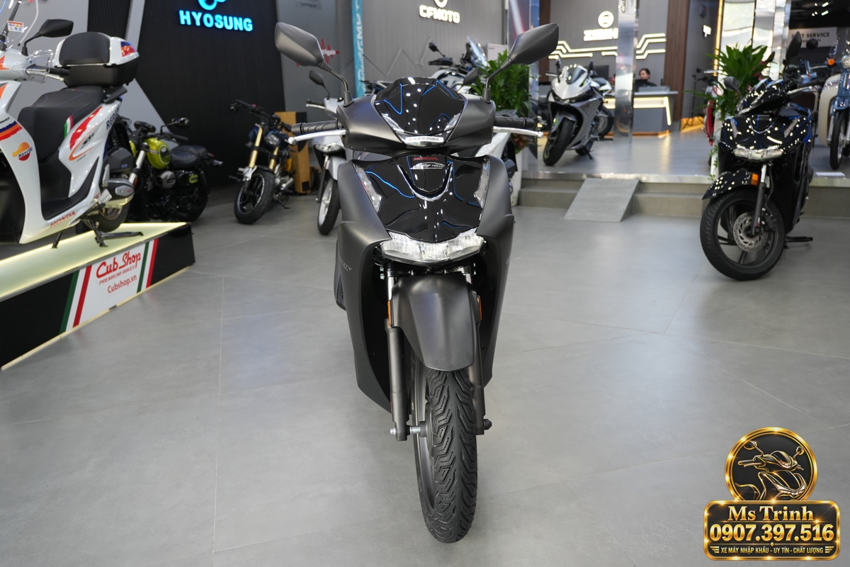 Honda SH150i Ý đen nhám 2027 tại Vĩnh Long sắc đen lịch lãm giá tốt, chính ngạch