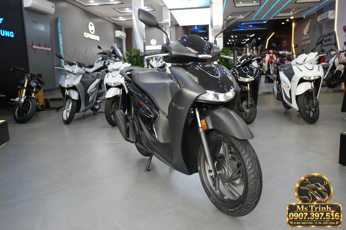 Honda SH150i Ý đen nhám 2027 tại Vĩnh Long sắc đen lịch lãm giá tốt, chính ngạch