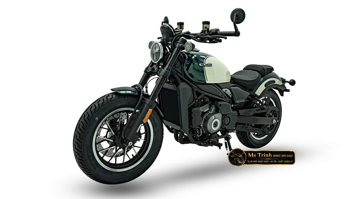 CFMOTO 450CL-C AMT Vĩnh Long Cruiser 449cc số tự động, giá 167 triệu
