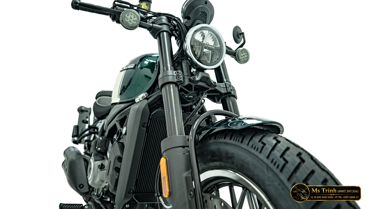 CFMOTO 450CL-C AMT Vĩnh Long Cruiser 449cc số tự động, giá 167 triệu