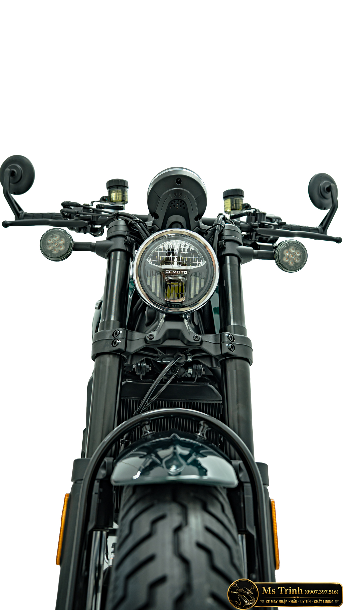 CFMOTO 450CL-C AMT Vĩnh Long Cruiser 449cc số tự động, giá 167 triệu