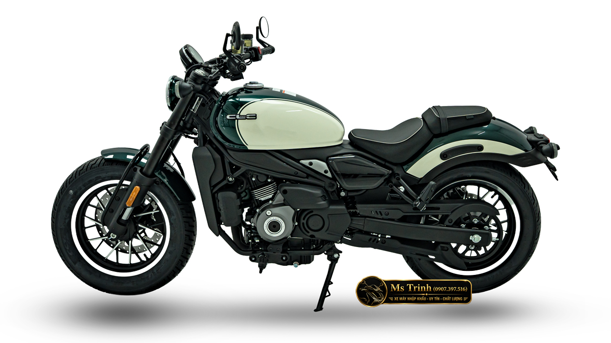 CFMOTO 450CL-C AMT Vĩnh Long Cruiser 449cc số tự động, giá 167 triệu