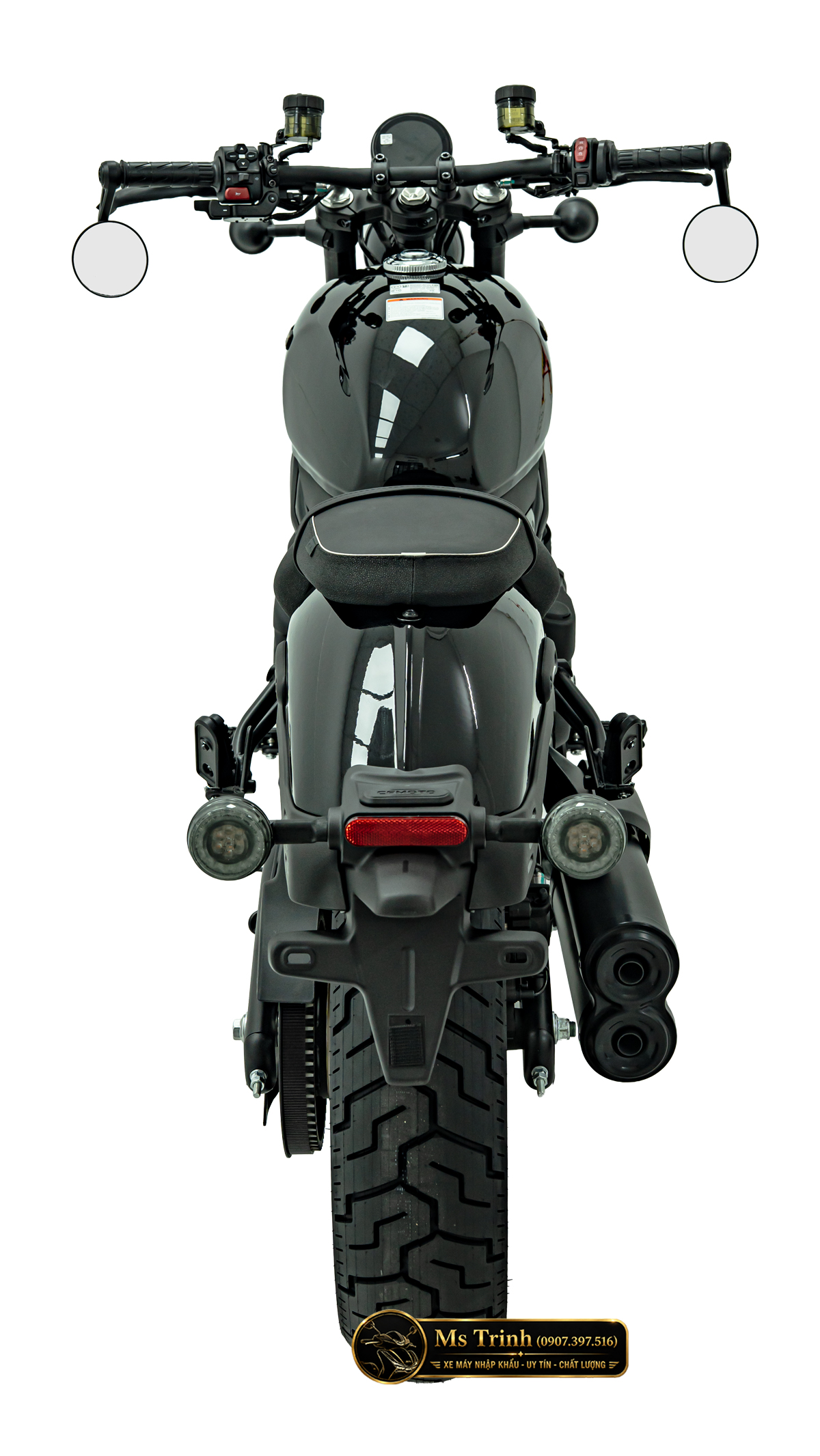 CFMOTO 450CL-C AMT Vĩnh Long Cruiser 449cc số tự động, giá 167 triệu