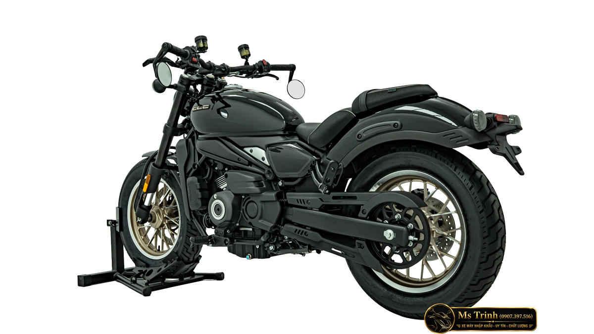 CFMOTO 450CL-C AMT Vĩnh Long Cruiser 449cc số tự động, giá 167 triệu