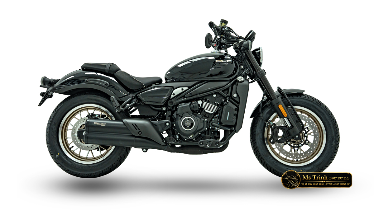 CFMOTO 450CL-C AMT Vĩnh Long Cruiser 449cc số tự động, giá 167 triệu