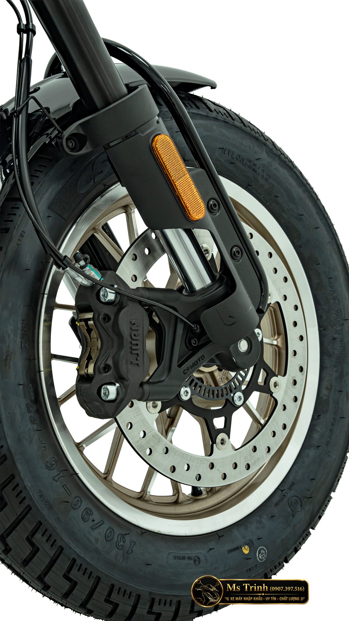 CFMOTO 450CL-C AMT Vĩnh Long Cruiser 449cc số tự động, giá 167 triệu