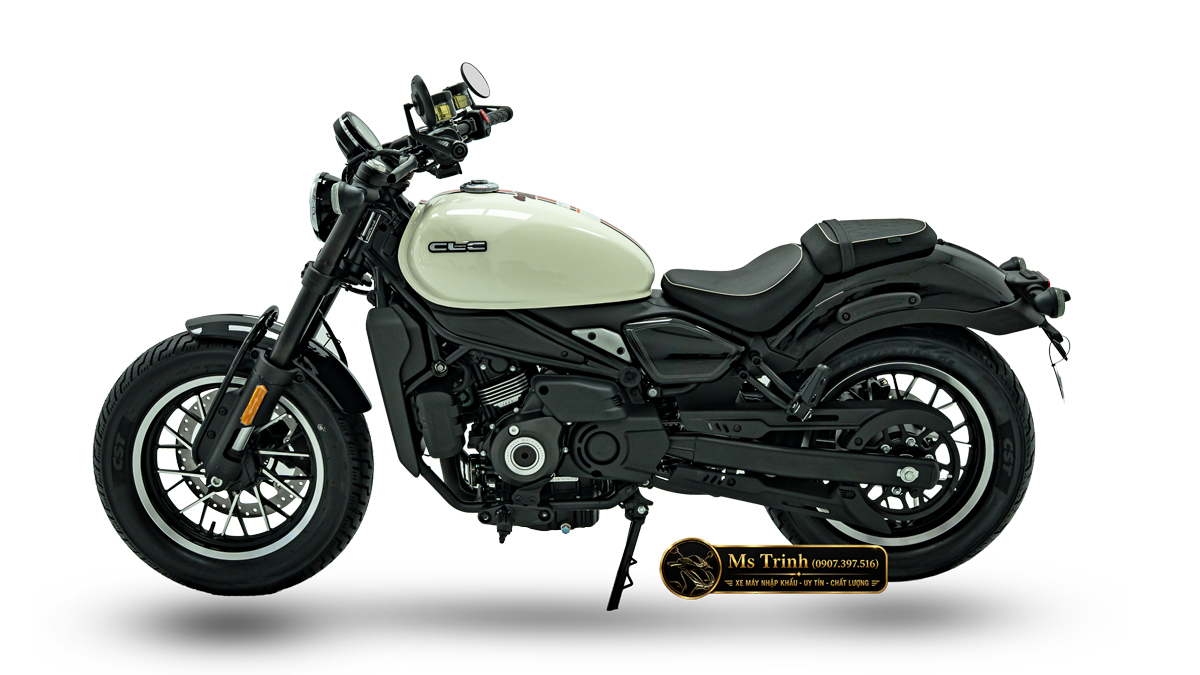 CFMOTO 450CL-C AMT Vĩnh Long Cruiser 449cc số tự động, giá 167 triệu
