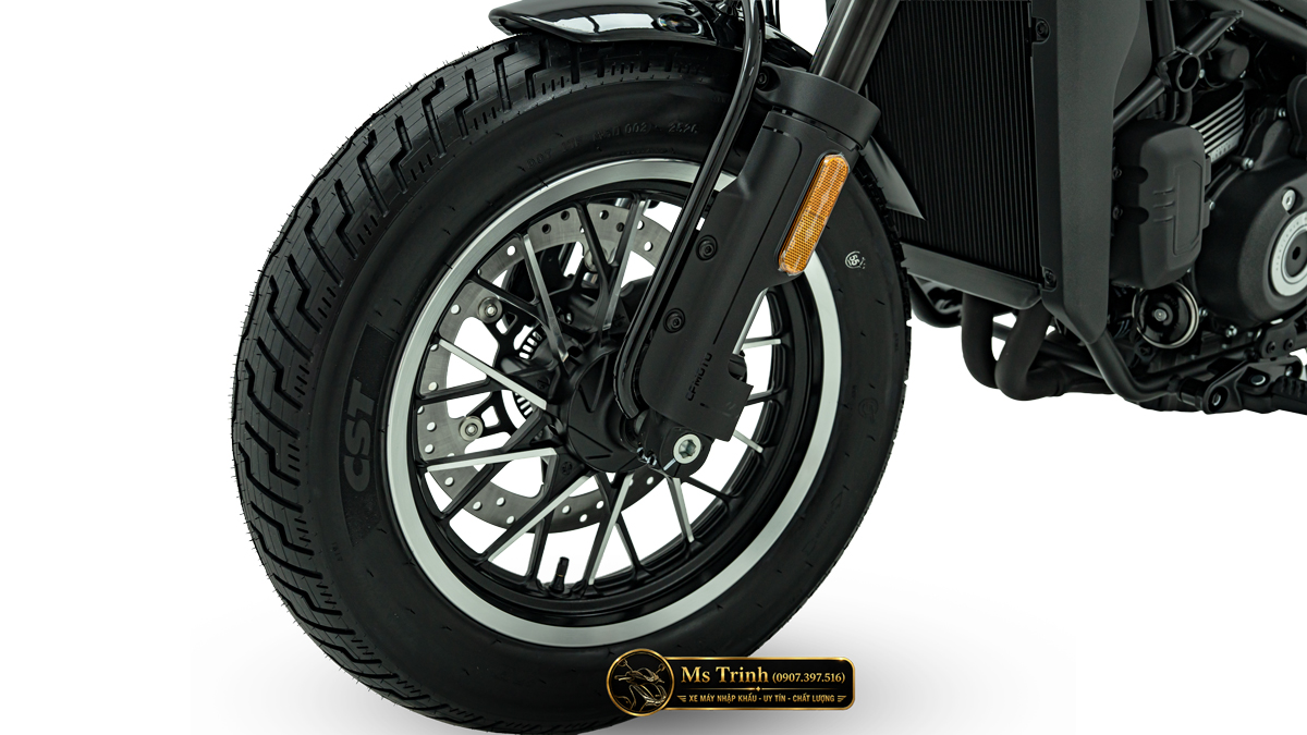 CFMOTO 450CL-C AMT Vĩnh Long Cruiser 449cc số tự động, giá 167 triệu