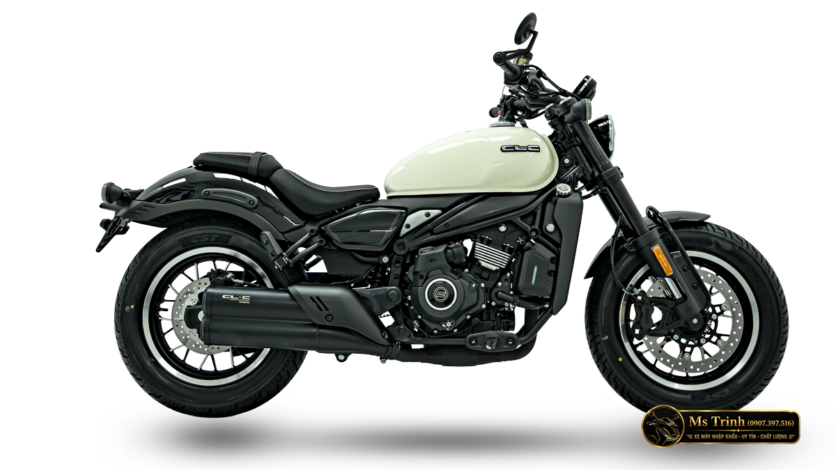CFMOTO 450CL-C AMT Vĩnh Long Cruiser 449cc số tự động, giá 167 triệu
