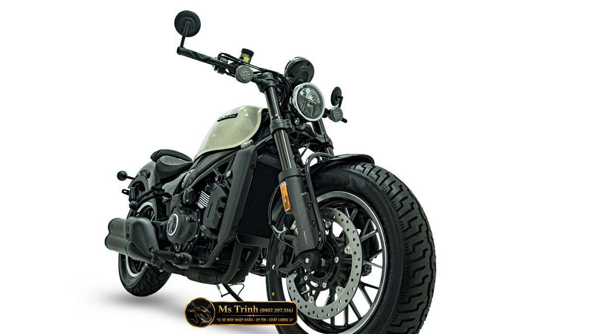 CFMOTO 450CL-C AMT Vĩnh Long Cruiser 449cc số tự động, giá 167 triệu
