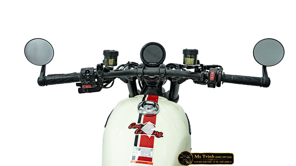 CFMOTO 450CL-C AMT Vĩnh Long Cruiser 449cc số tự động, giá 167 triệu