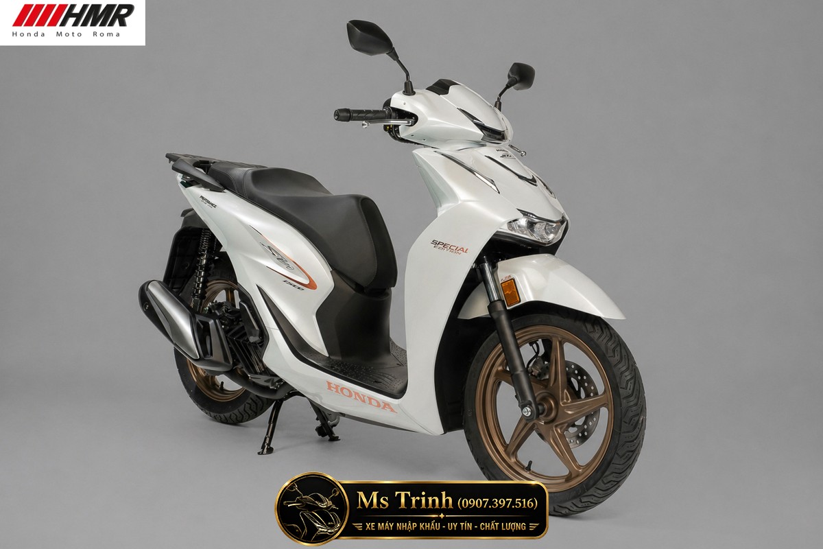 Honda SH150i Special Edition màu trắng 2026 nhập Ý tại Vĩnh Long - Vẻ đẹp thanh lịch của dòng SH Ý cao cấp