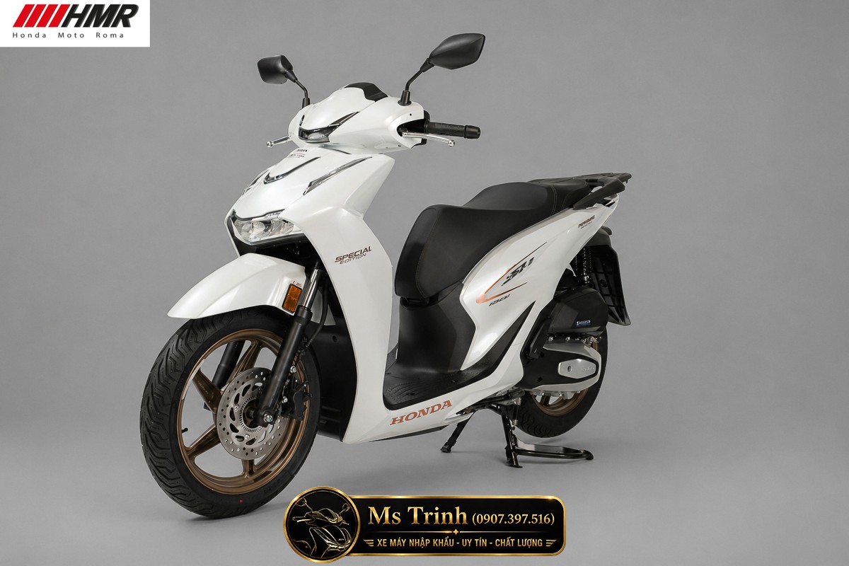 Honda SH150i Special Edition màu trắng 2026 nhập Ý tại Vĩnh Long - Vẻ đẹp thanh lịch của dòng SH Ý cao cấp