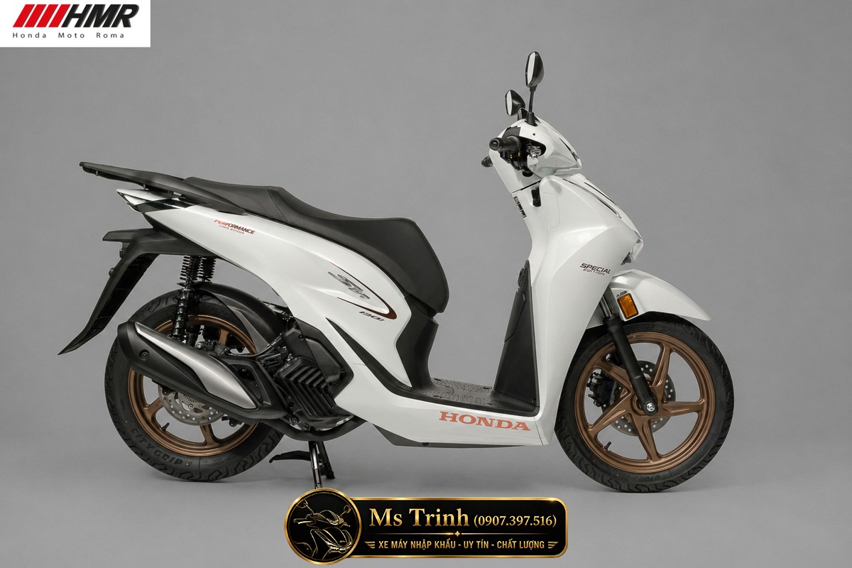 Honda SH150i Special Edition màu trắng 2026 nhập Ý tại Vĩnh Long - Vẻ đẹp thanh lịch của dòng SH Ý cao cấp