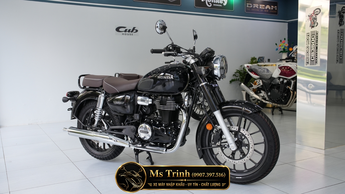 Honda CB350C Special Edition 2026 Tại Vĩnh Long - Tuyệt Tác Retro Roadster Cao Cấp Chính Thức Gây Sốt