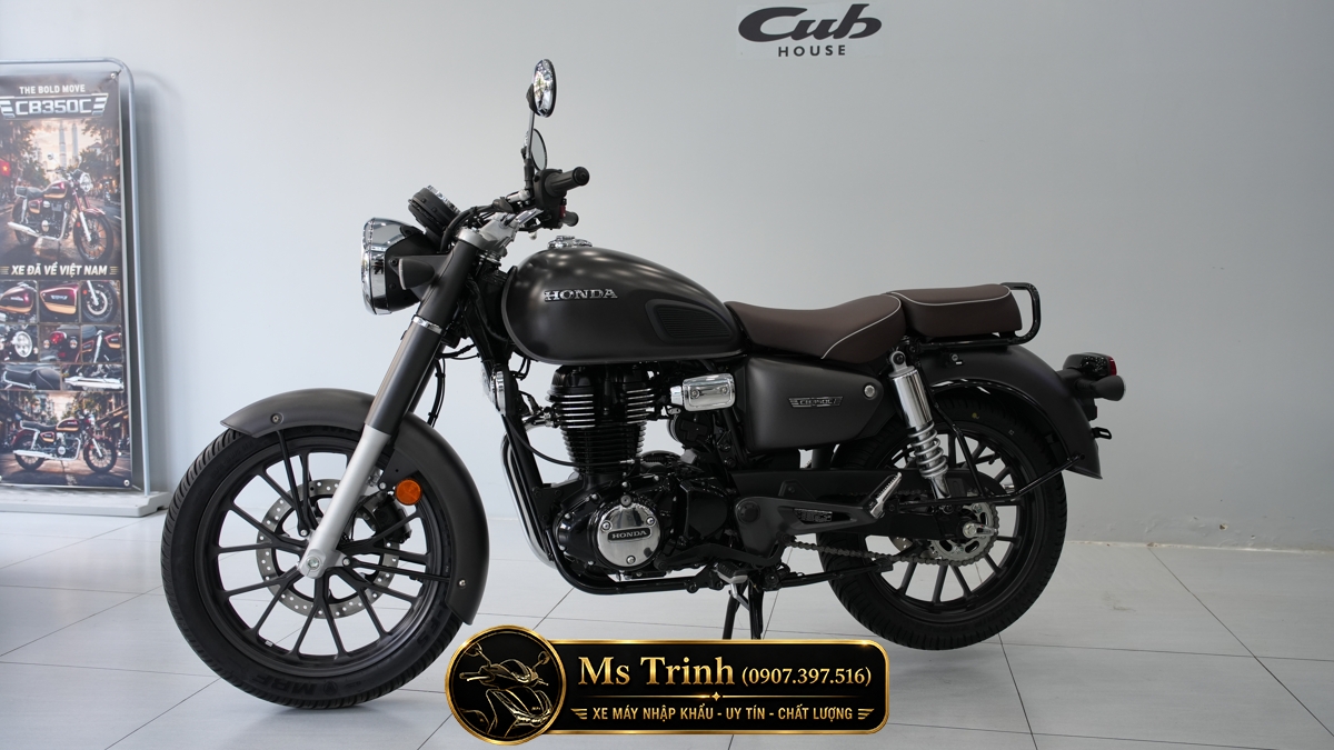 Honda CB350C Special Edition 2026 Tại Vĩnh Long - Tuyệt Tác Retro Roadster Cao Cấp Chính Thức Gây Sốt