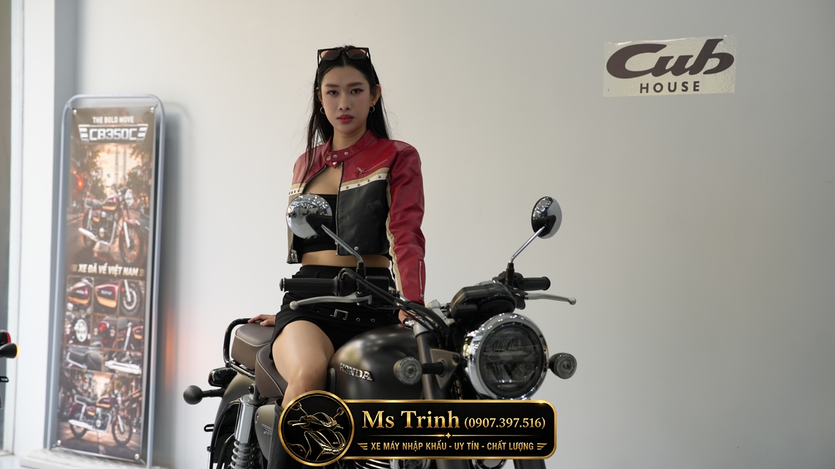 Honda CB350C Special Edition 2026 Tại Vĩnh Long - Tuyệt Tác Retro Roadster Cao Cấp Chính Thức Gây Sốt