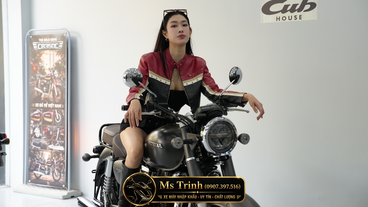 Honda CB350C Special Edition 2026 Tại Vĩnh Long - Tuyệt Tác Retro Roadster Cao Cấp Chính Thức Gây Sốt