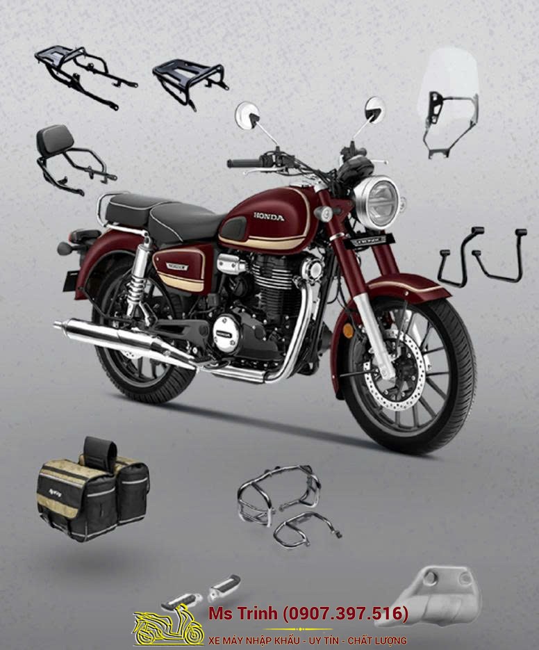 Honda CB350C Special Edition tại Vĩnh Long - Classic 350cc Đậm Chất Retro, Đối Thủ Nặng Ký Từ Ấn Độ