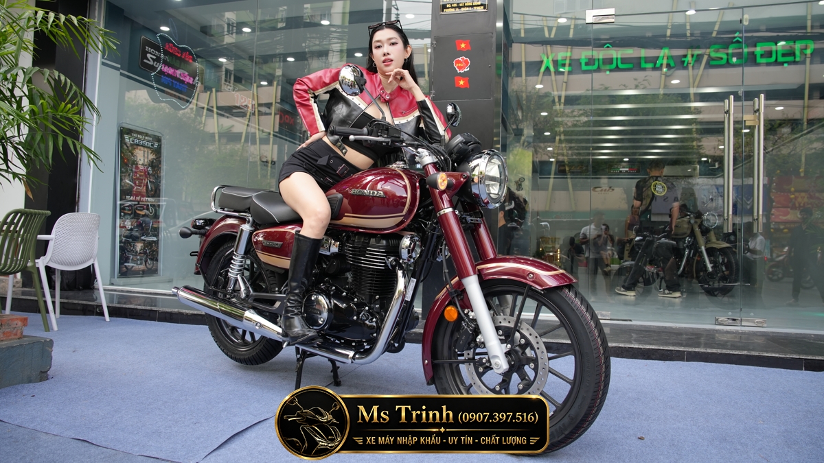 Honda CB350C Special Edition 2026 Tại Vĩnh Long - Tuyệt Tác Retro Roadster Cao Cấp Chính Thức Gây Sốt