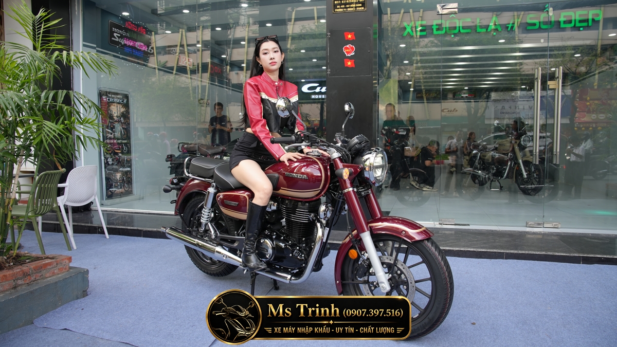 Honda CB350C Special Edition 2026 Tại Vĩnh Long - Tuyệt Tác Retro Roadster Cao Cấp Chính Thức Gây Sốt