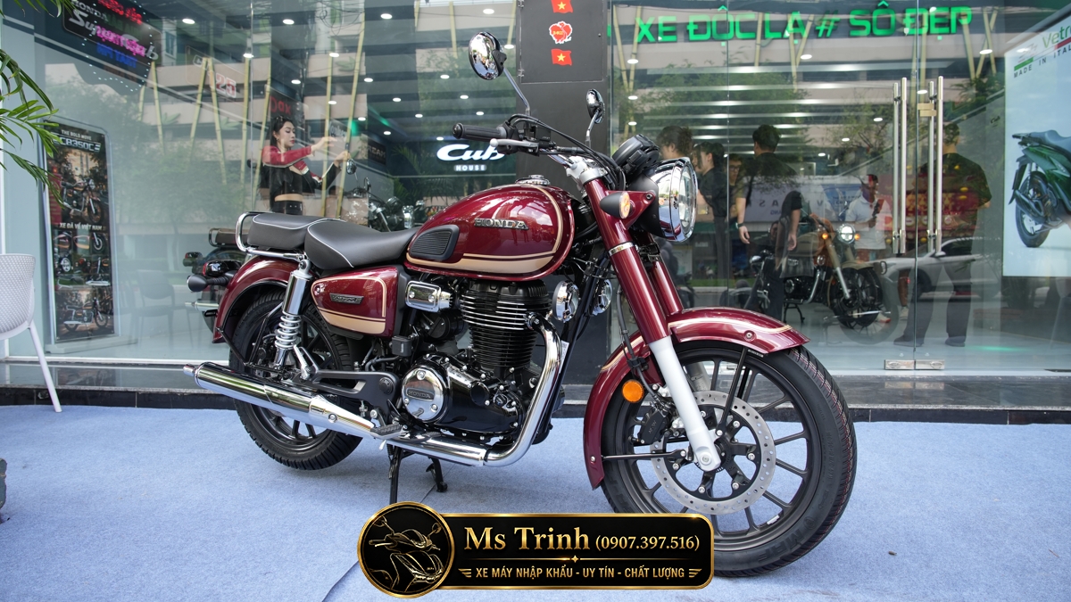 Honda CB350C Special Edition 2026 Tại Vĩnh Long - Tuyệt Tác Retro Roadster Cao Cấp Chính Thức Gây Sốt
