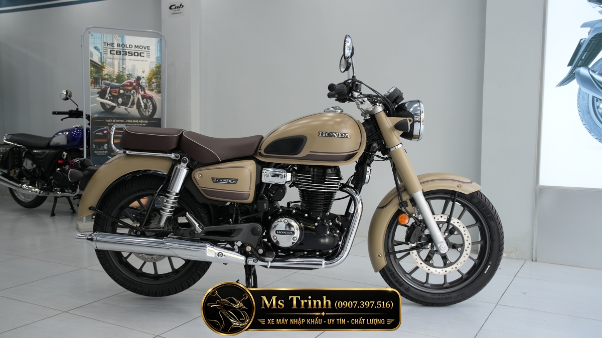 Honda CB350C Special Edition 2026 Tại Vĩnh Long - Tuyệt Tác Retro Roadster Cao Cấp Chính Thức Gây Sốt