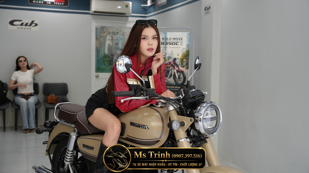 Honda CB350C Special Edition 2026 Tại Vĩnh Long - Tuyệt Tác Retro Roadster Cao Cấp Chính Thức Gây Sốt