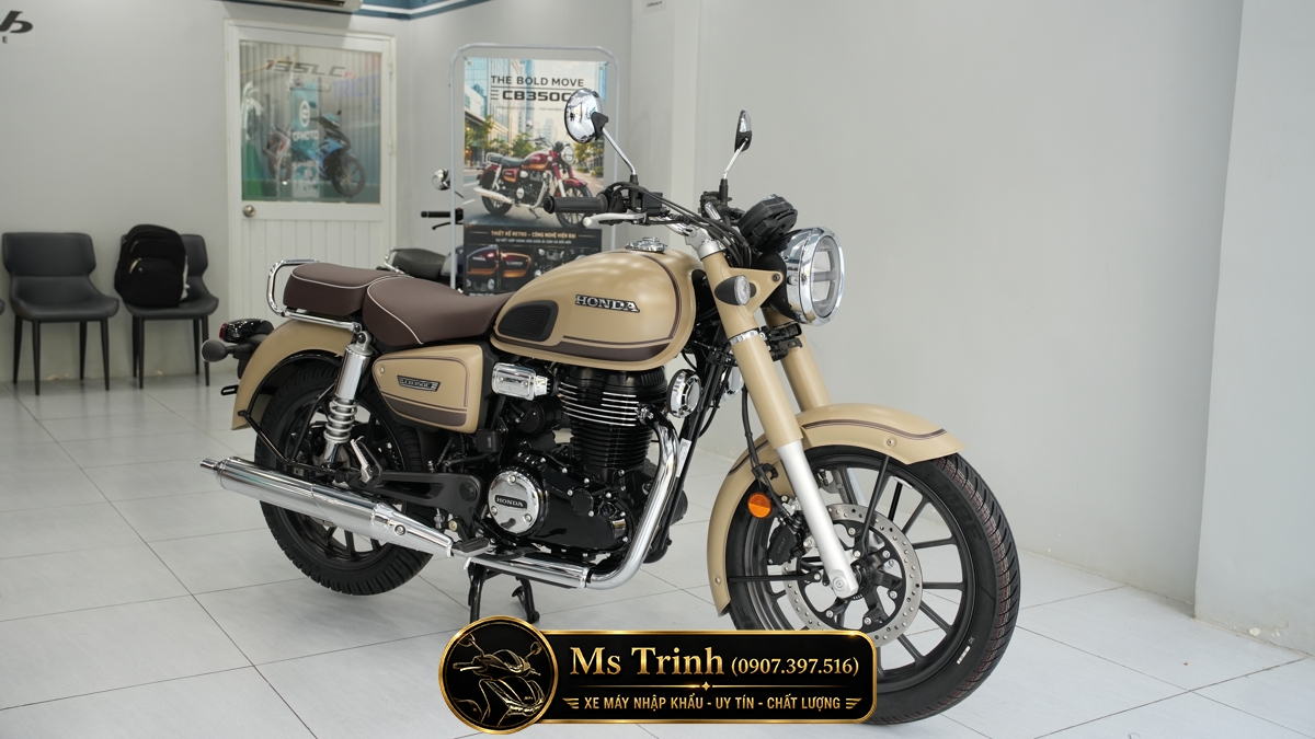 Honda CB350C Special Edition 2026 Tại Vĩnh Long - Tuyệt Tác Retro Roadster Cao Cấp Chính Thức Gây Sốt