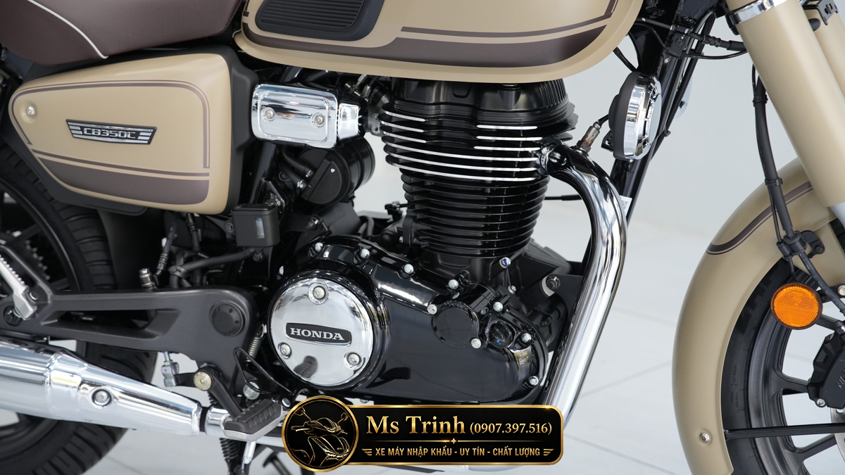 Honda CB350C Special Edition 2026 Tại Vĩnh Long - Tuyệt Tác Retro Roadster Cao Cấp Chính Thức Gây Sốt