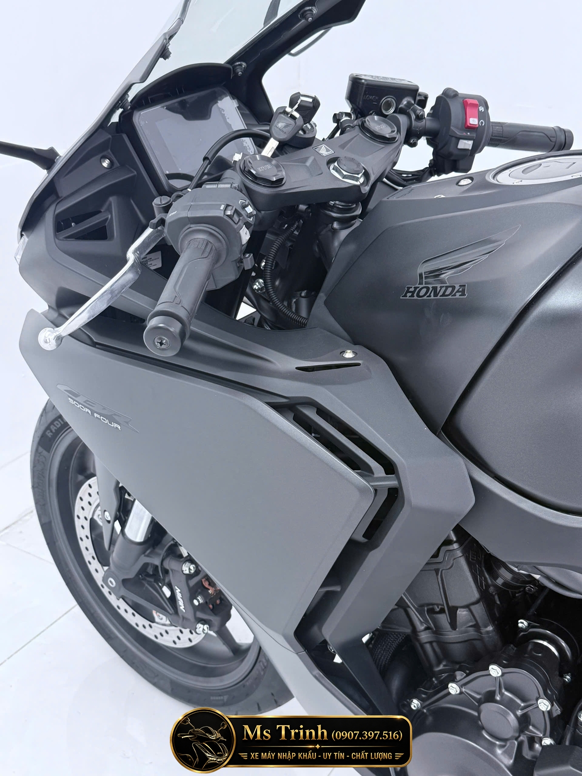 Mua Honda CBR500R FOUR 2026 Tại Vĩnh Long - Động Cơ 4 Xi Lanh, E-Clutch Thế Hệ Mới