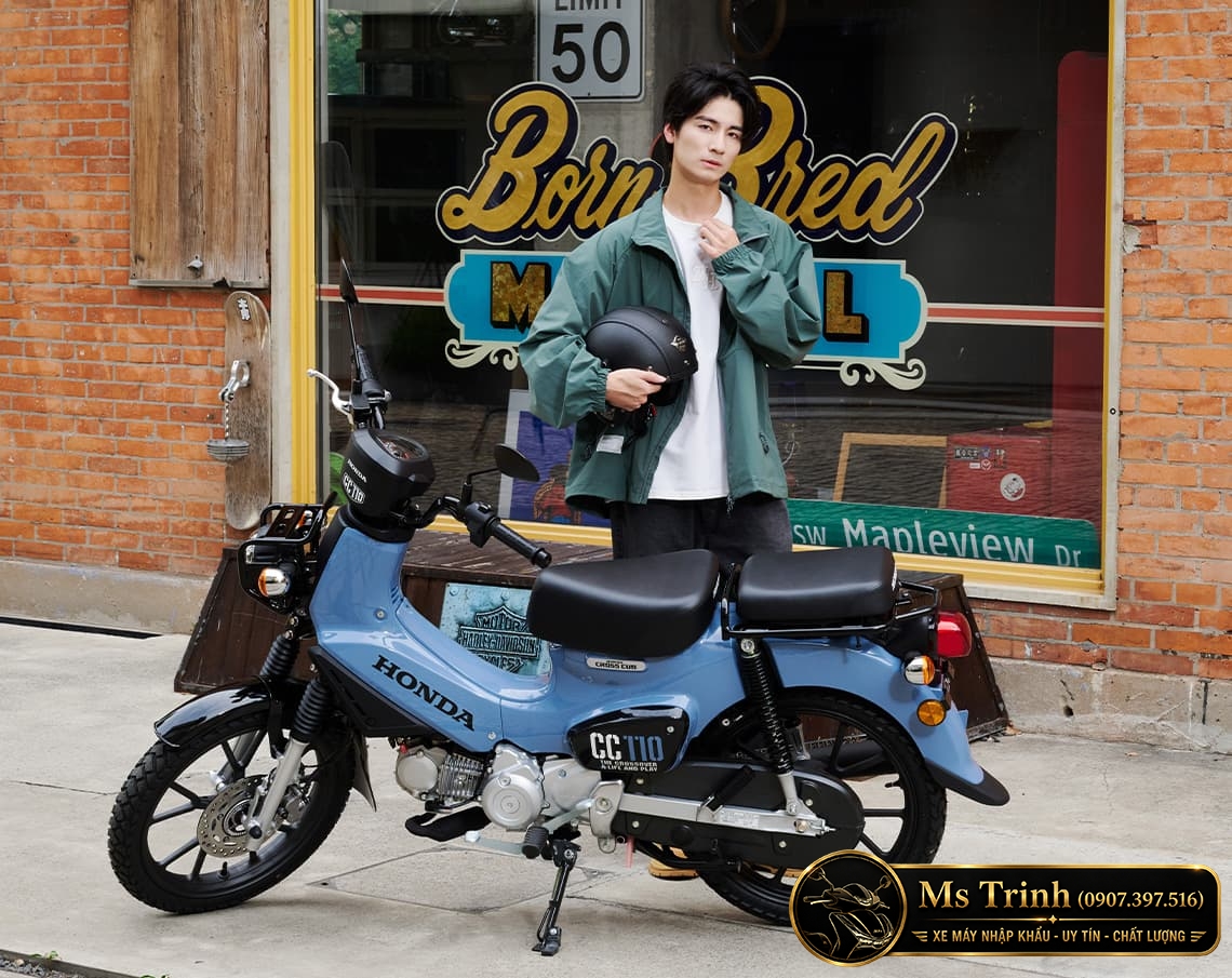 Honda Cross Cub 110 2026 tại Vĩnh Long – Cub 110cc có ABS, bánh 17 inch, tiết kiệm xăng