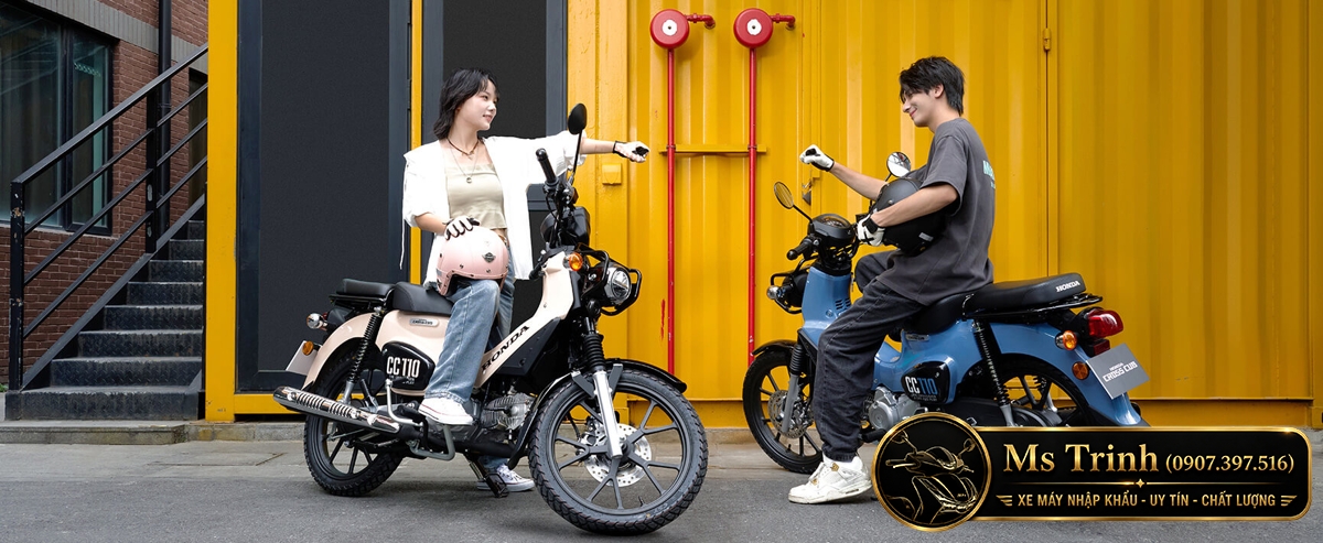 Honda Cross Cub 110 2026 tại Vĩnh Long – Cub 110cc có ABS, bánh 17 inch, tiết kiệm xăng