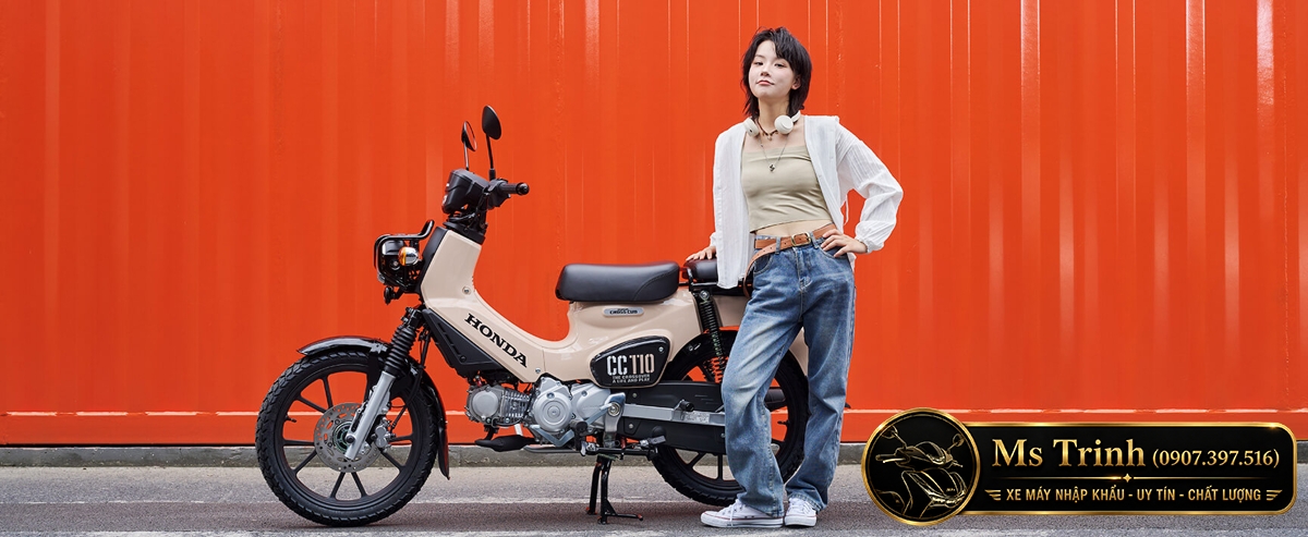 Honda Cross Cub 110 2026 tại Vĩnh Long – Cub 110cc có ABS, bánh 17 inch, tiết kiệm xăng