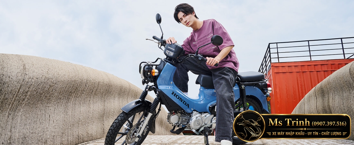 Honda Cross Cub 110 2026 tại Vĩnh Long – Cub 110cc có ABS, bánh 17 inch, tiết kiệm xăng