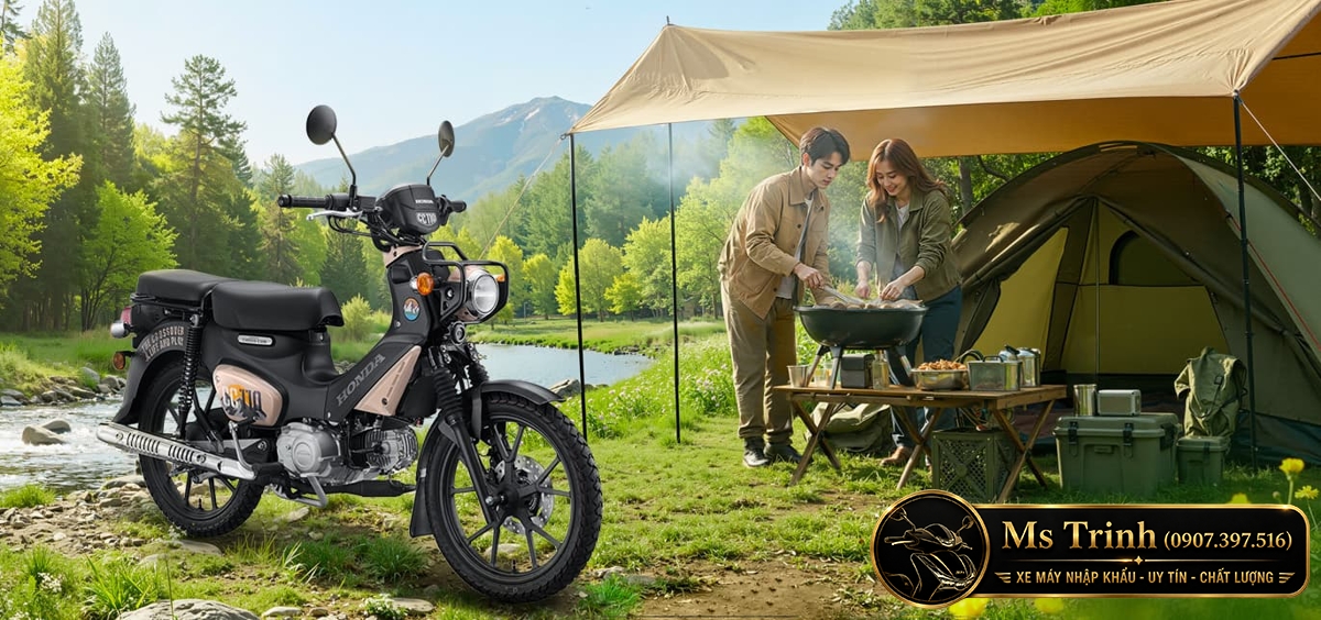 Honda Cross Cub CC110 2026 Special Version tại Vĩnh Long Bản Special có gì khiến người mê Cub muốn sở hữu?