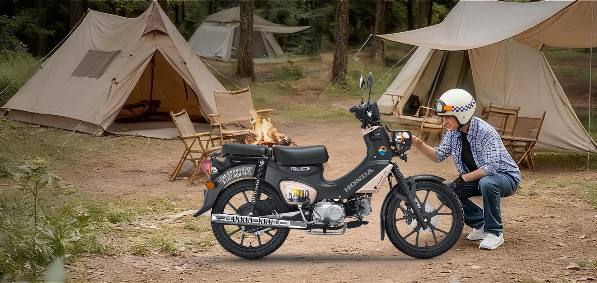 Honda Cross Cub CC110 2026 Special Version tại Vĩnh Long Bản Special có gì khiến người mê Cub muốn sở hữu?