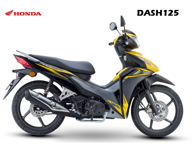 Honda Dash125 2025, 2 thắng dĩa, NK Chính Hãng Malaysia tại Vĩnh Long