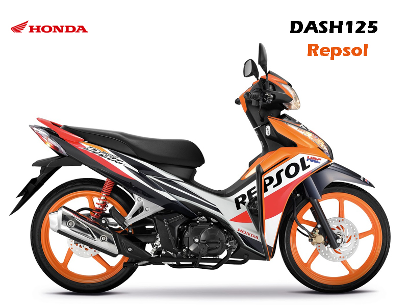 Honda Dash125 2025, 2 thắng dĩa, NK Chính Hãng Malaysia tại Vĩnh Long