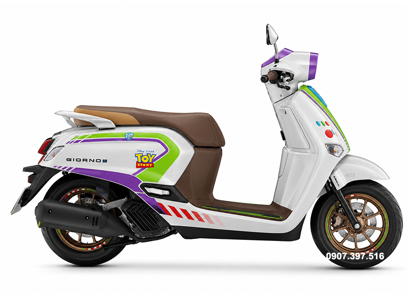 Honda Giorno+ Buzz Lightyear Limited Edition 2026 Bản giới hạn 2.000 xe tại Vĩnh Long