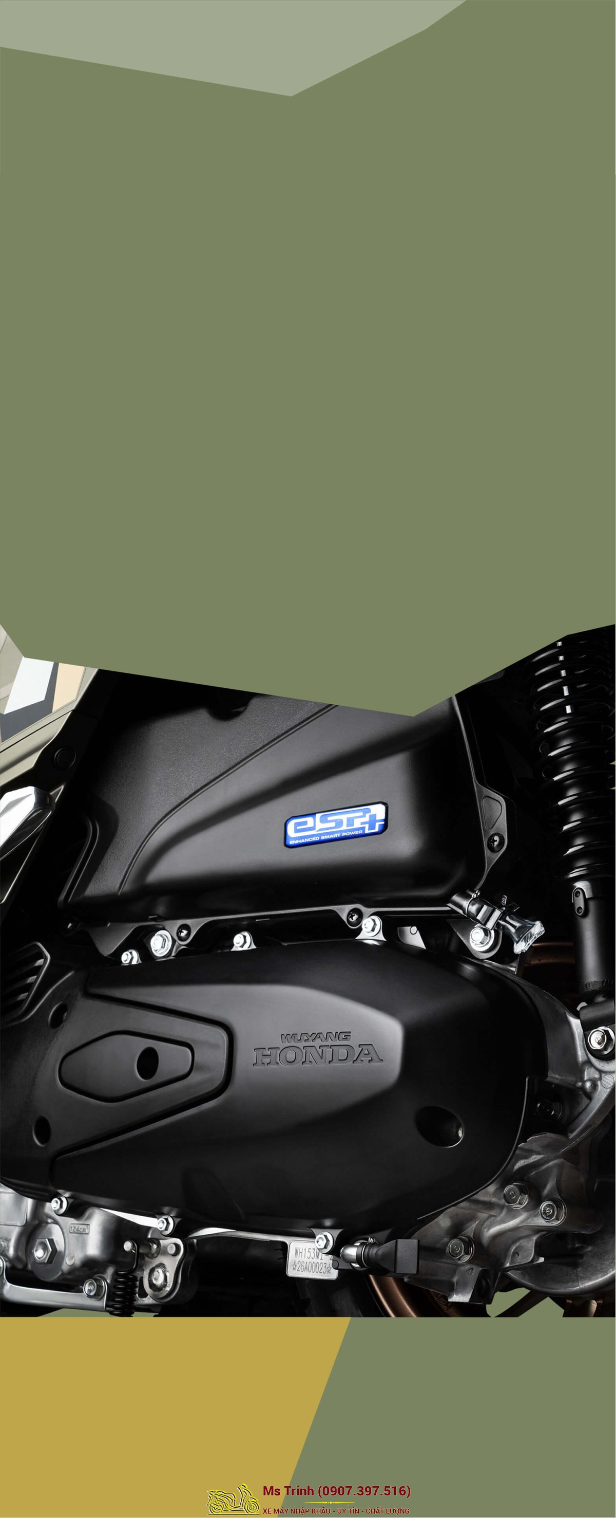 Honda HRD125 2026 - Xe tay ga ADV cá tính, ABS 2 kênh, công nghệ hiện đại tại Vĩnh Long