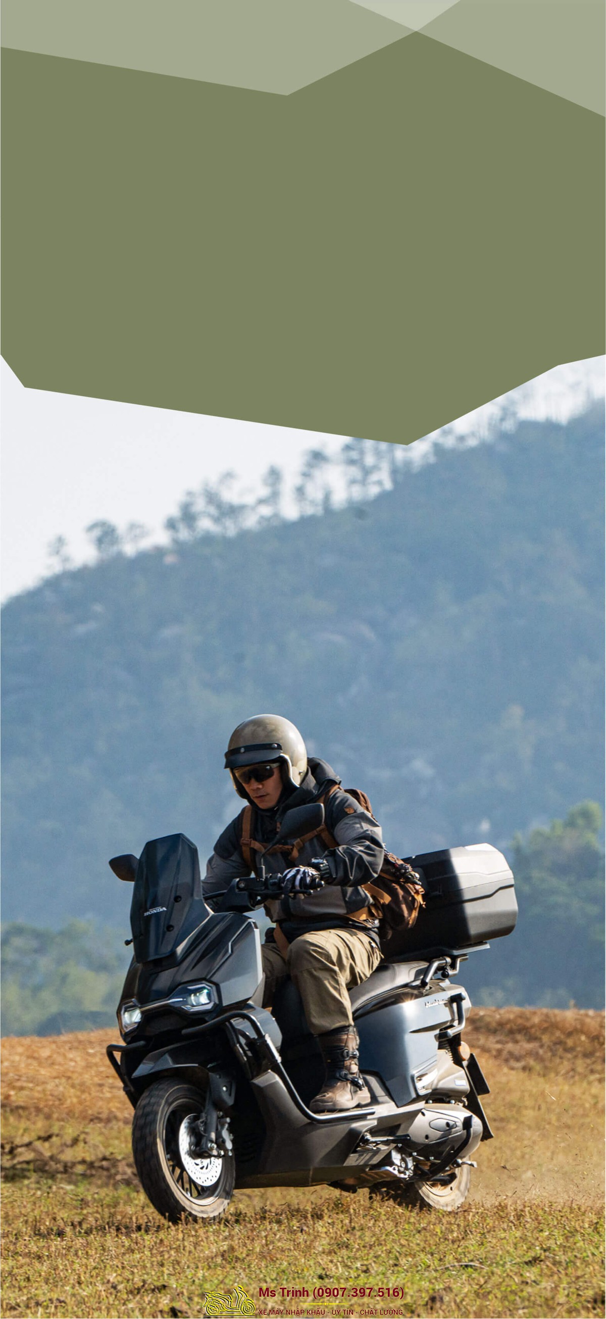 Honda HRD125 2026 - Xe tay ga ADV cá tính, ABS 2 kênh, công nghệ hiện đại tại Vĩnh Long