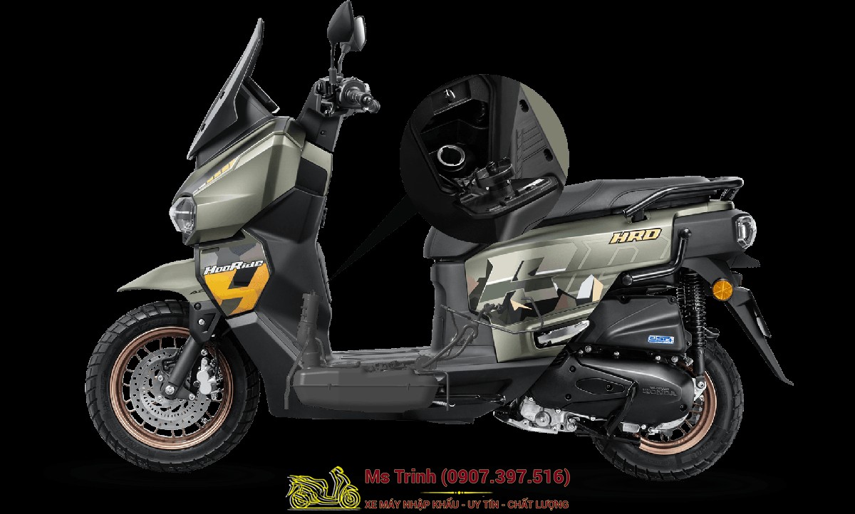 Honda HRD125 2026 - Xe tay ga ADV cá tính, ABS 2 kênh, công nghệ hiện đại tại Vĩnh Long