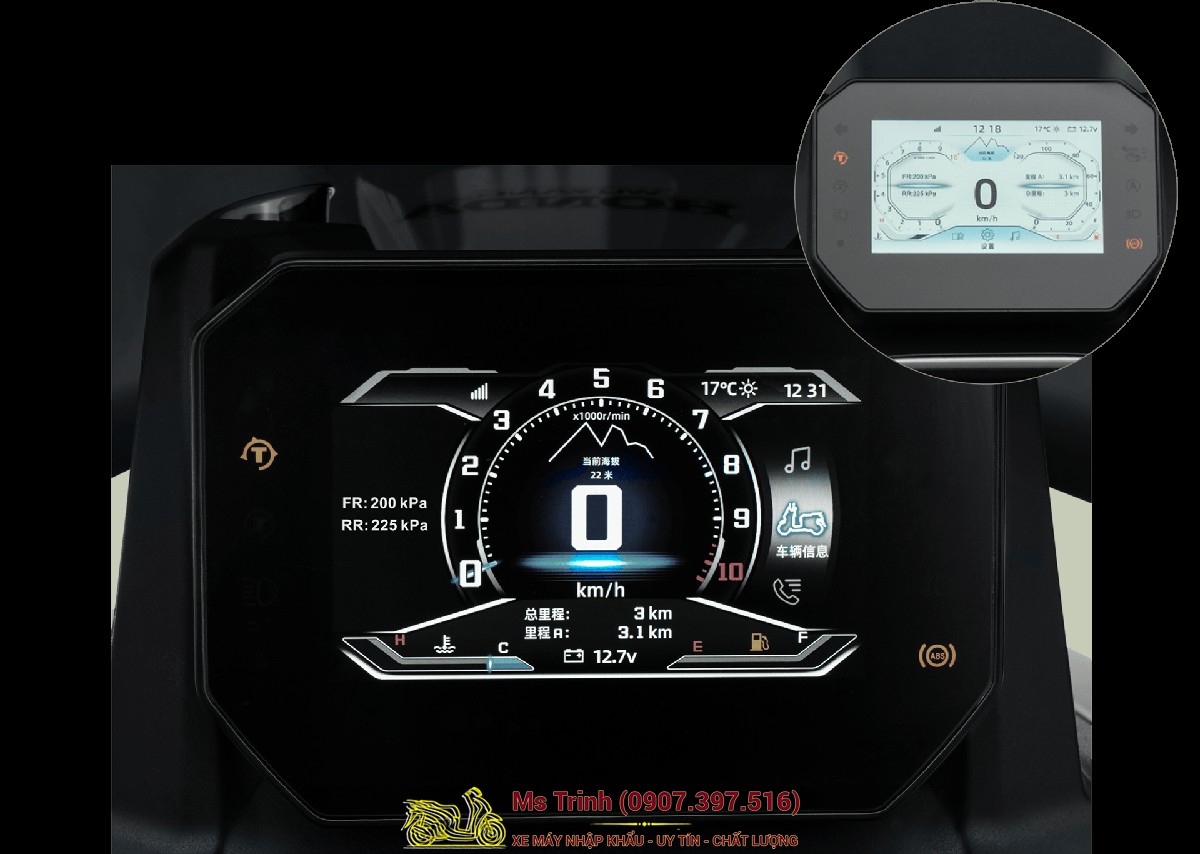 Honda HRD125 2026 - Xe tay ga ADV cá tính, ABS 2 kênh, công nghệ hiện đại tại Vĩnh Long