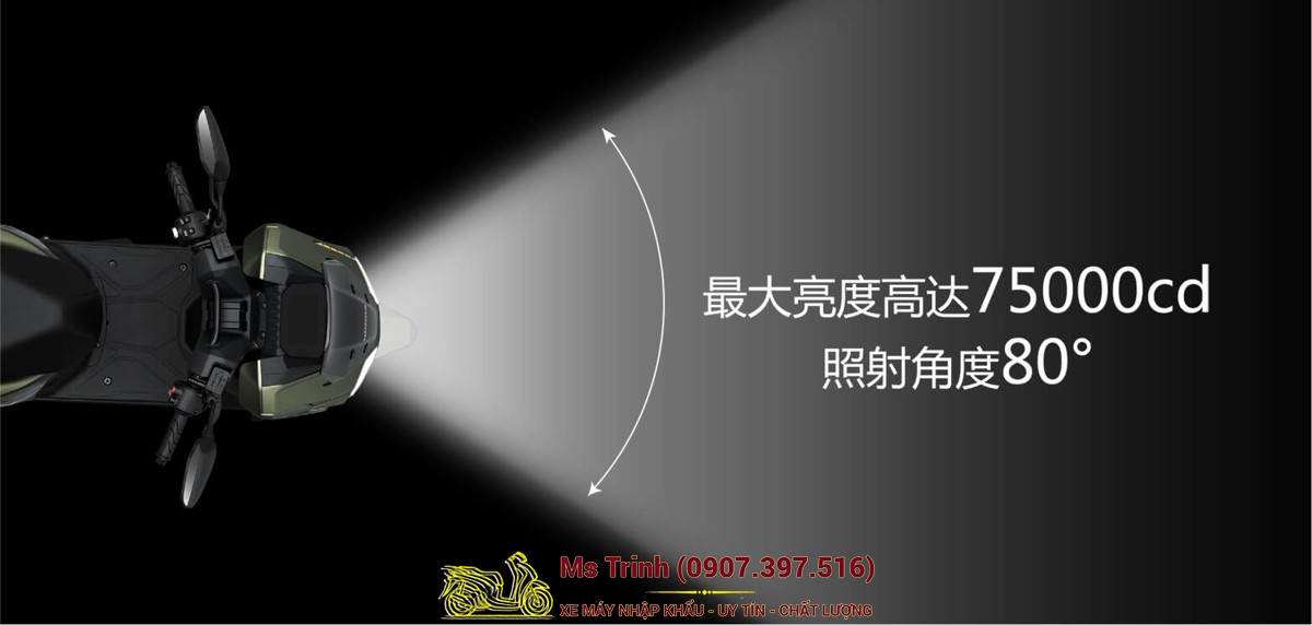 Honda HRD125 2026 - Xe tay ga ADV cá tính, ABS 2 kênh, công nghệ hiện đại tại Vĩnh Long