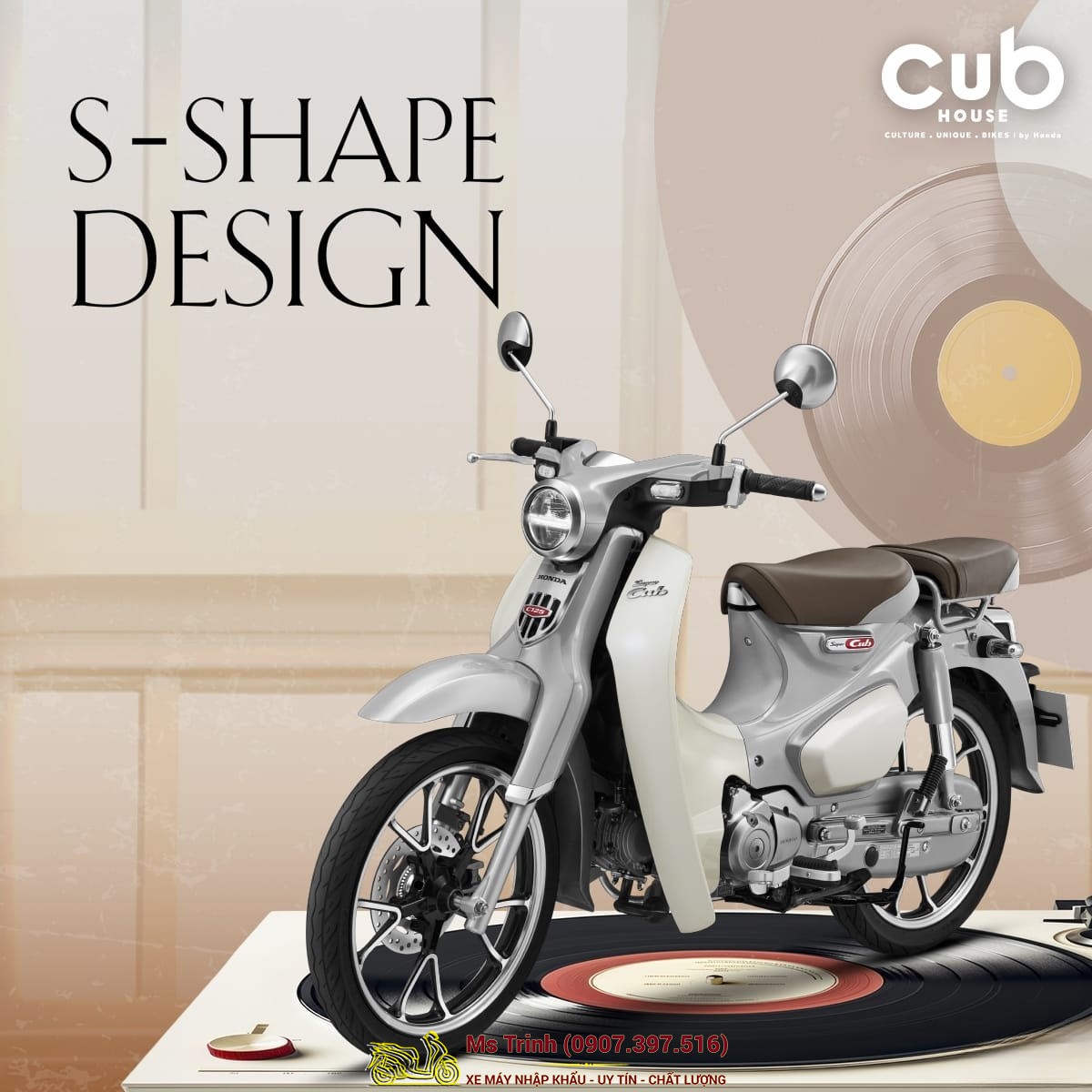 Honda Super Cub C125 nhập Thái ABS 2026 tại Vĩnh Long - Giá Tốt, Có Sẵn Xe