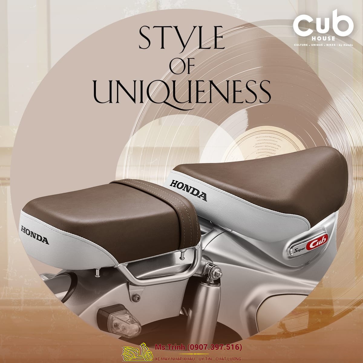 Honda Super Cub C125 nhập Thái ABS 2026 tại Vĩnh Long - Giá Tốt, Có Sẵn Xe