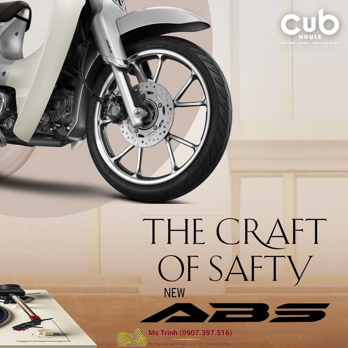 Honda Super Cub C125 nhập Thái ABS 2026 tại Vĩnh Long - Giá Tốt, Có Sẵn Xe